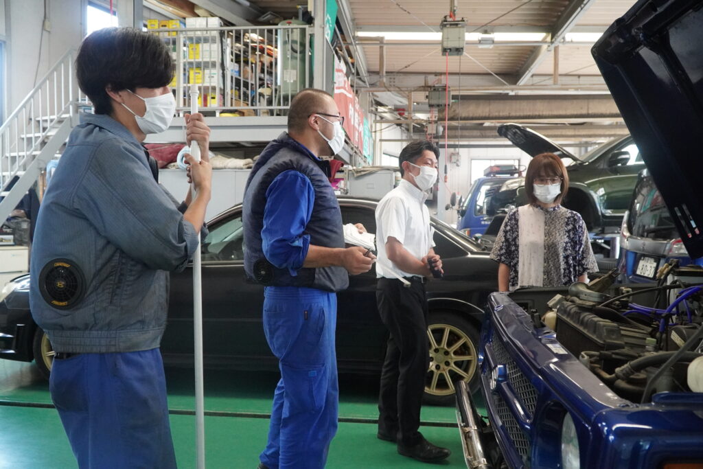 13:00~　午後の作業開始